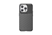 Mobile - Covers & Cases - Hurtel Armored iPhone 15 Pro Thunder Case - Black - 9145576279533
