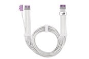 Strömkabel (intern) - ASUS ROG Equalizer PCIe 5.1 Cable White - 90YE00BP-B0QA00