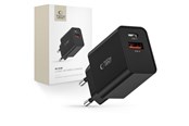 Mobile - Adapters & Chargers - Tech-Protect NC30W Mains Charger USB-C PD 30W / USB-A QC 3.0 - Black - 9490713935187