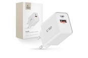 Mobile - Adapters & Chargers - Tech-Protect NC30W Mains Charger USB-C PD 30W / USB-A QC 3.0 - White - 9490713935194