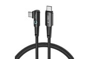 USB-kabel - Tech-Protect  UltraBoost L USB-C / USB-C 60W 6A 1m Cable - Grey - 9490713935293
