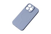 Mobile - Covers & Cases - Hurtel iPhone 14 Plus Silicone Case Magsafe - Ice Blue - 9145576278284