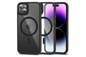 Mobile - Covers & Cases - Tech-Protect MagMat MagSafe Case for iPhone 15 - Clear Black - 9490713936467