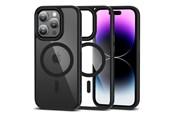 Mobile - Covers & Cases - Tech-Protect MagMat MagSafe Case for iPhone 15 Pro - Clear Black - 9490713936481