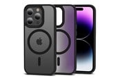 Mobile - Covers & Cases - Tech-Protect  MagMat MagSafe Case for iPhone 15 Pro - Matte Black - 9490713936498