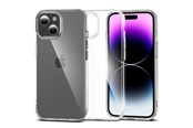 Mobile - Covers & Cases - Tech-Protect FlexAir Hybrid Case for iPhone 15 - Transparent - 9490713936702