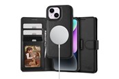 Mobile - Covers & Cases - Tech-Protect  Wallet MagSafe Case for iPhone 15 - Black - 9319456603910
