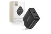 Mobile - Adapters & Chargers - Tech-Protect NC100W-GAN GaN 3x USB-C PD 100W / USB-A QC 3.0 Charger - Black - 9490713935101