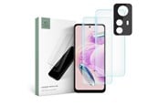 Mobiltelefontillbehör-Skyddsfilm - Tech-Protect  Supreme Set for Xiaomi Redmi Note 12S 2x Tempered Glass for Display / Tempered Glass for Camera - 9490713936245