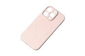 Mobile - Covers & Cases - Hurtel MagSafe Compatible Silicone Case for iPhone 15 Pro Max Silicone Case - Pink - 9145576279960