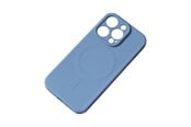 Mobile - Covers & Cases - Hurtel MagSafe Compatible Silicone Case for iPhone 15 Pro Max Silicone Case - Navy Blue - 9145576279953