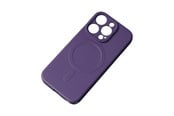 Mobile - Covers & Cases - Hurtel MagSafe Compatible Silicone Case for iPhone 15 Pro Silicone Case - Purple - 9145576279939
