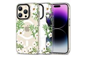 Mobile - Covers & Cases - Tech-Protect MagMood MagSafe Case for iPhone 15 Pro Max - Daisies with Leaves - 9319456605433