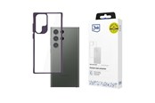 Mobile - Covers & Cases - 3mk Satin Armor Case+ Purple for Samsung Galaxy S24 Ultra - Transparent - 5903108592871
