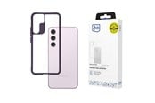 Mobile - Covers & Cases - 3mk Satin Armor Case+ Purple for Samsung Galaxy S24 - Transparent - 5903108592864