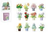Kreativa spel - Trend Toys Building blocks plant in pot 12 asst. CDU - 201049