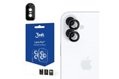 Mobiltelefontillbehör-Skyddsfilm - 3mk Lens Protection Pro Camera Cover with Black Frame for iPhone 16 / 16 Plus - 5903108588546