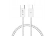 USB-kabel - Tech-Protect UltraBoost Classic USB-C / USB-C PD 60W 3A 1m Cable - White - 9319456607116