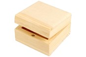 Barnrummet - Creativ Company Wooden Jewelry Box with Magnetic Closure - 576290