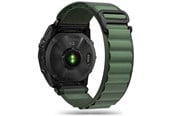 Smartwatch - Accessories - Tech-Protect Nylon Pro Strap for Garmin Fenix 5 / 6 / 6 Pro / 7 - Dark Green - 9319456607734