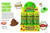 Leksaker - Cliptoys Magic Pranks Factory CDU w/9 pc - 106205