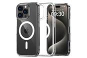 Mobile - Covers & Cases - Tech-Protect FlexAir Hybrid MagSafe Case for iPhone 16 Pro Max - Clear - 5906302311491