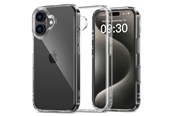 Mobile - Covers & Cases - Tech-Protect FlexAir Hybrid Case for iPhone 16 - Transparent - 5906302311620