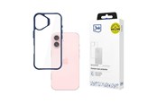 Mobile - Covers & Cases - 3mk Satin Armor Case+ Blue for Apple iPhone 16 - transparent - 5903108592659
