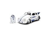 Leksaksbil - Jada Toys Star Wars R2D2 1959 VW Drag Beetle 1:24 - 9336912314R00