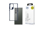 Mobile - Covers & Cases - 3mk Satin Armor Case+ Blue for Samsung Galaxy S24 Ultra - transparent - 5903108592703