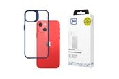 Mobile - Covers & Cases - 3mk Satin Armor Case+ Blue for Apple iPhone 13 - transparent - 5903108592604
