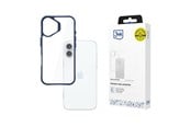 Mobile - Covers & Cases - 3mk Satin Armor Case+ Blue for Apple iPhone 16 Plus - transparent - 5903108597807