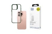 Mobile - Covers & Cases - 3mk Satin Armor Case+ Green for Apple iPhone 16 Pro - transparent - 5903108592727
