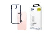Mobile - Covers & Cases - 3mk Satin Armor Case+ Blue for Apple iPhone 14 - transparent - 5903108592611