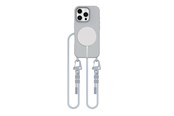 Mobile - Covers & Cases - Tech-Protect MagNecklace MagSafe Case with Lanyard for iPhone 16 Pro - Grey - 5906302311958