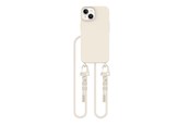 Andra mobiltillbehör - Tech-Protect MagNecklace MagSafe Case for iPhone 15 - Beige - 5906302313105