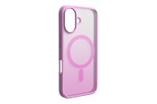 Mobile - Covers & Cases - Puro Gradient MagSafe Silicone Case for iPhone 16 - Pink - PUIPC1661GRADROSE