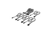 Strömkabel (intern) - Corsair Elite Premium Individually Sleeved Type-5 PSU Cables Starter Kit (Type 5) - Svart / Vit - CP-8920444