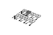 Strömkabel (intern) - Corsair Elite Premium Individually Sleeved Type-5 PSU Cables Pro Kit - Svart / Vit - CP-8920447