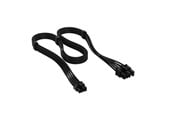 Strömkabel (intern) - Corsair Elite Premium Individually Sleeved PCIe Cable 8-pin (6+2 Split) Cable Type 5 - Svart - CP-8920452
