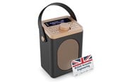 DAB, Nätverk & Klockradio - Majority Little Shelford Portable Bluetooth DAB Radio - Black - DAB+/FM - Mono - Svart - LSH-DAB-BLK UK