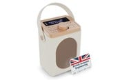 DAB, Nätverk & Klockradio - Majority Little Shelford Portable Bluetooth DAB Radio - Cream - DAB+/FM - Mono - Grädde - LSH-DAB-CRM