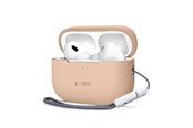 Mobile - Covers & Cases - Tech-Protect  Silicone Case for Apple AirPods Pro 1/2 - Beige - 5906302313648