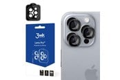 Mobiltelefontillbehör-Skyddsfilm - 3mk Lens Protection Pro Camera Cover with Black Frame for iPhone 16 Pro / 16 Pro Max - 5903108588584