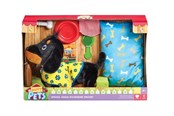 Dockor & Tillbehör - Happy Pets Wiggle Jiggle Dachshund Deluxe Set - 602580