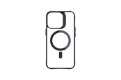 Mobile - Covers & Cases - 3mk Satin Armor MagCase with MagSafe for iPhone 14 Pro Max - Clear with Black Frame - 5903108563802