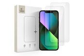 Mobiltelefontillbehör-Skyddsfilm - Tech-Protect  Glass Fit+ 2-pack Tempered Glass for iPhone 13 mini - Clear - 5906302318575