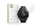 Mobiltelefontillbehör-Skyddsfilm - Tech-Protect Glass Fit+ 2-pack Tempered Glass for Garmin Fenix 7 / 7 Pro - Clear - 5906302318582