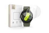 Mobiltelefontillbehör-Skyddsfilm - Tech-Protect Glass Fit+ 2-pack Tempered Glass for Samsung Galaxy Watch 40 / 41 / 42 / 43 / 44 mm - Clear - 5906302318643