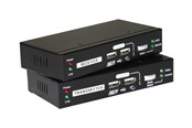 Repeatrar, förstärkare, broar och transceivers - LevelOne KVM-9036 - KVM extender - USB 2.0 RS-232 VGA - KVM-9036